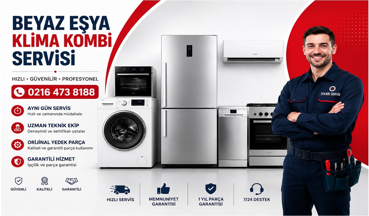 Kartal beyaz eşya servisi yerinde teknik destek
